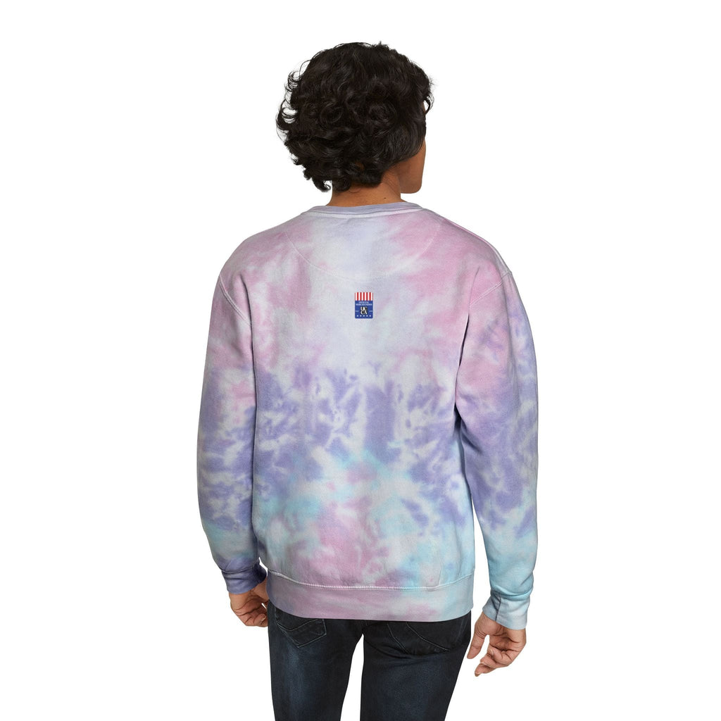 Throwback Vibes: UCCA Tie-Dye Sweatshirt Sweatshirt