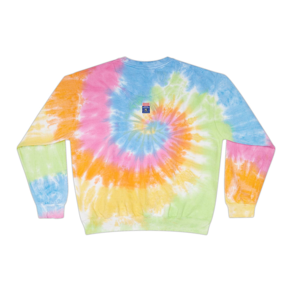 Throwback Vibes: UCCA Tie-Dye Sweatshirt Sweatshirt