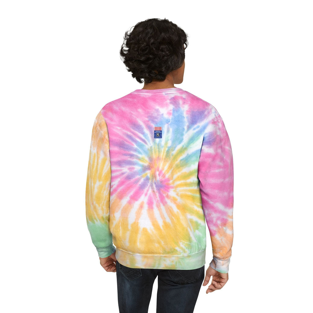 Throwback Vibes: UCCA Tie-Dye Sweatshirt Sweatshirt