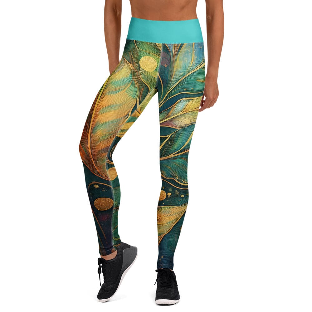 UCCA Botanical Bliss Yoga Leggings 🌿 XS Women's Bottoms