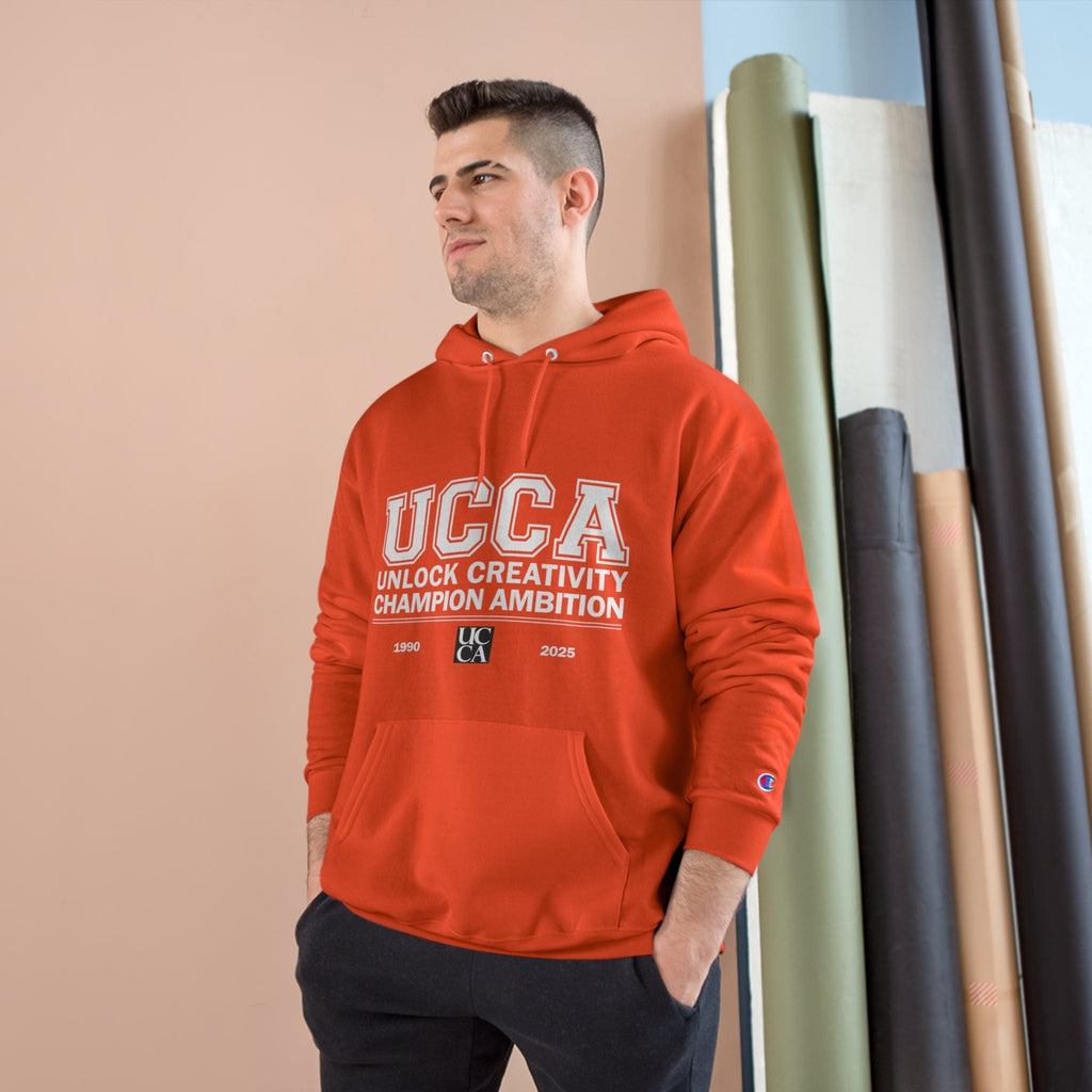 UCCA Champion Hoodie - UNLOCK CREATIVITY, CHAMPION AMBITION Hoodie