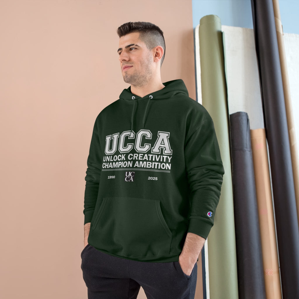 UCCA Champion Hoodie - UNLOCK CREATIVITY, CHAMPION AMBITION Hoodie