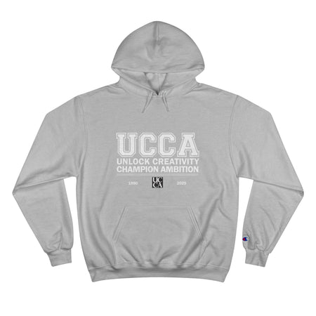 UCCA Champion Hoodie - UNLOCK CREATIVITY, CHAMPION AMBITION Light Steel / S Hoodie