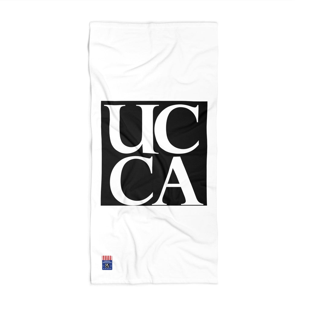 UCCA Classic Contrast Beach Towel Home Decor