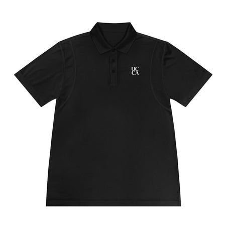 "UCCA Elite Performance" Men's Sport Polo Shirt Black / S T-Shirt