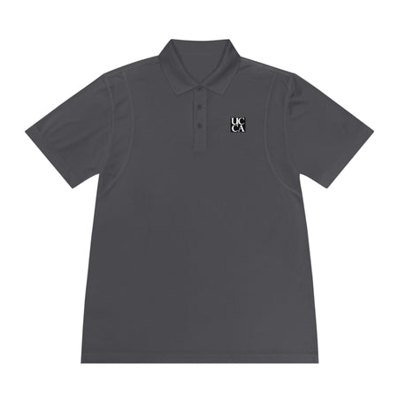 "UCCA Elite Performance" Men's Sport Polo Shirt Iron Grey / S T-Shirt