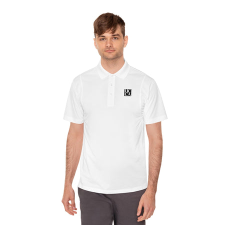 "UCCA Elite Performance" Men's Sport Polo Shirt White / S T-Shirt