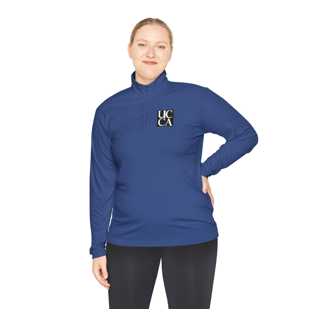 UCCA Iconic Unisex Quarter-Zip Pullover – Game-Ready & Everyday Cool Long-sleeve