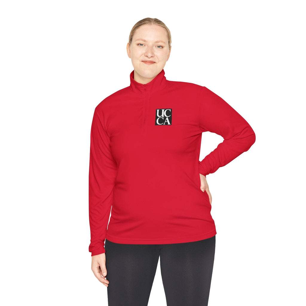 UCCA Iconic Unisex Quarter-Zip Pullover – Game-Ready & Everyday Cool Long-sleeve