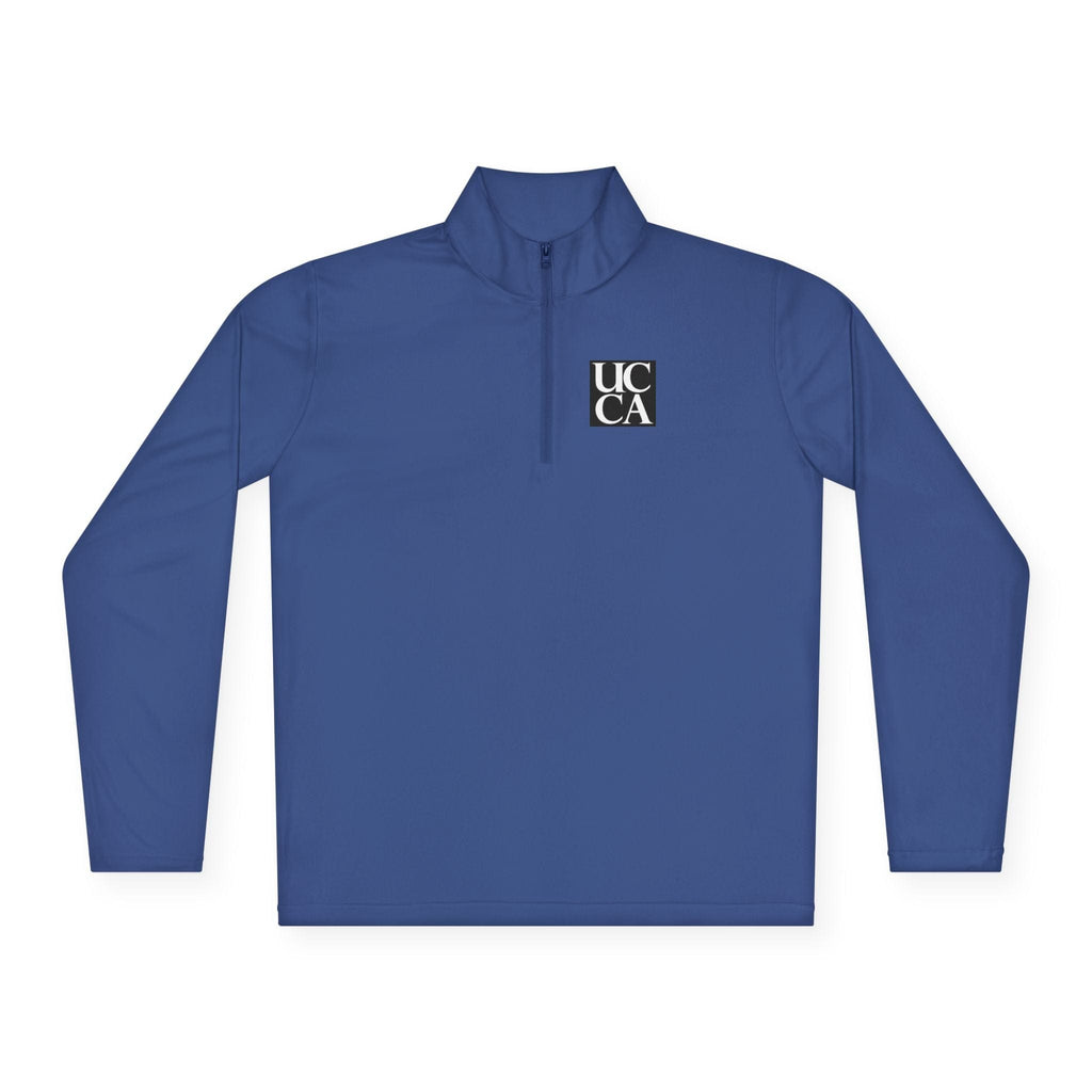 UCCA Iconic Unisex Quarter-Zip Pullover – Game-Ready & Everyday Cool S / True Royal Long-sleeve