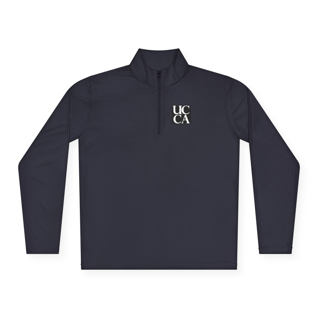 UCCA Iconic Unisex Quarter-Zip Pullover – Game-Ready & Everyday Cool XS / True Navy Long-sleeve