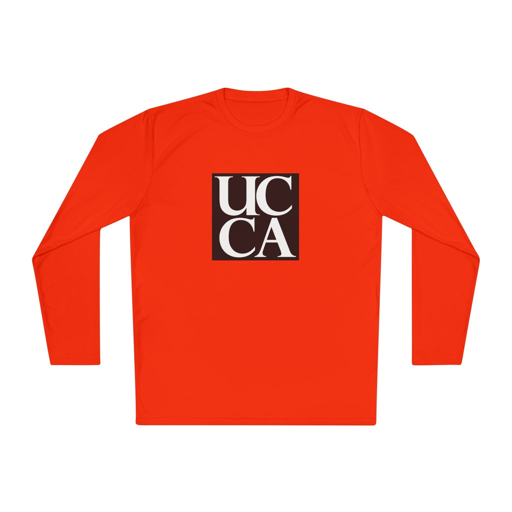 UCCA Lightweight Long Sleeve Tee – Active Comfort, Everyday Cool Deep Orange / XS Long-sleeve