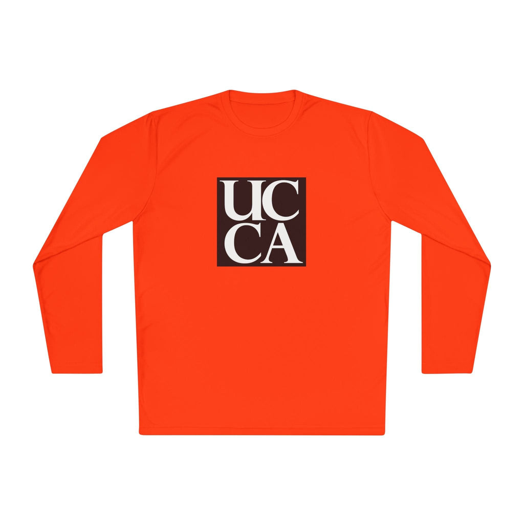 UCCA Lightweight Long Sleeve Tee – Active Comfort, Everyday Cool Neon Orange / XS Long-sleeve