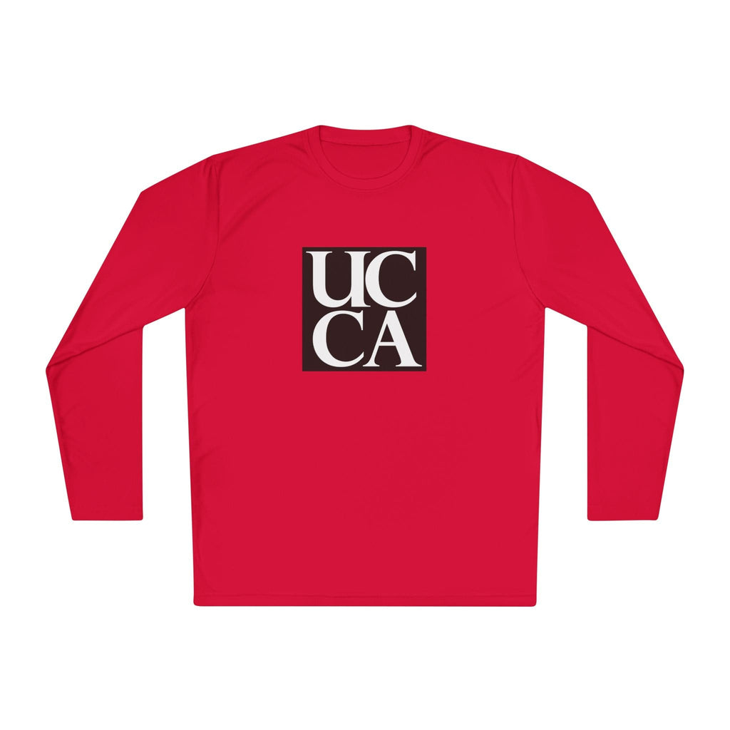 UCCA Lightweight Long Sleeve Tee – Active Comfort, Everyday Cool True Red / XS Long-sleeve