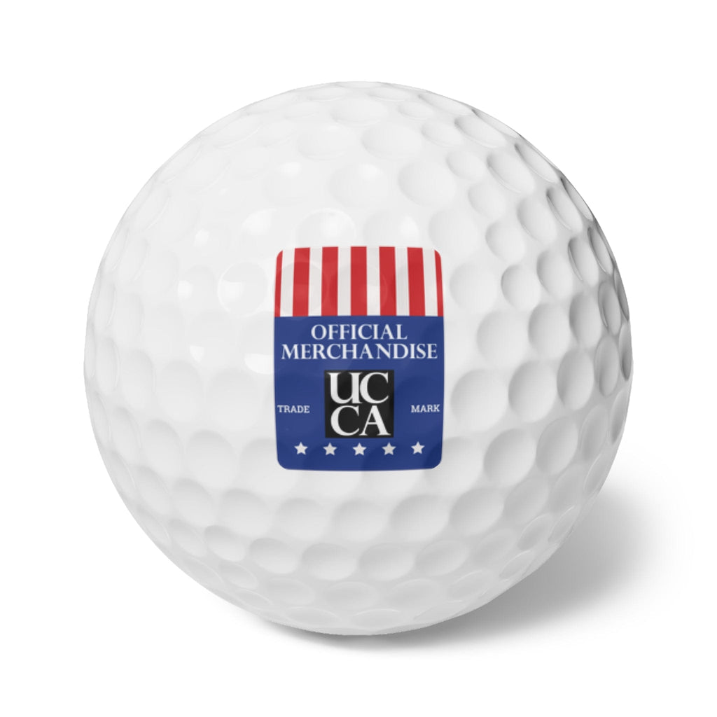 UCCA Official Merchandise Golf Balls: Authenticity on the Green, 6pcs 1.7