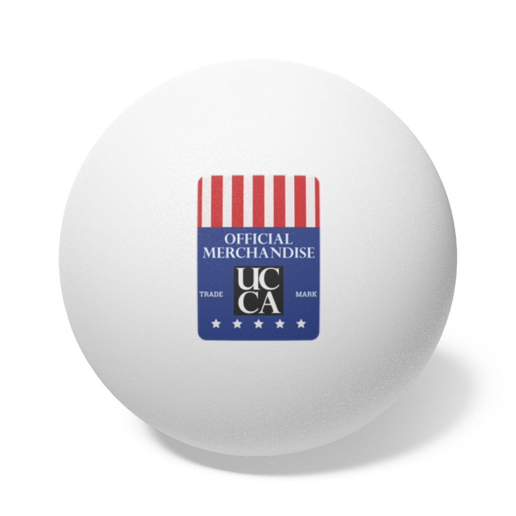 UCCA Official Ping Pong Balls – Game On Edition, 6 pcs 🏓✨ Accessories