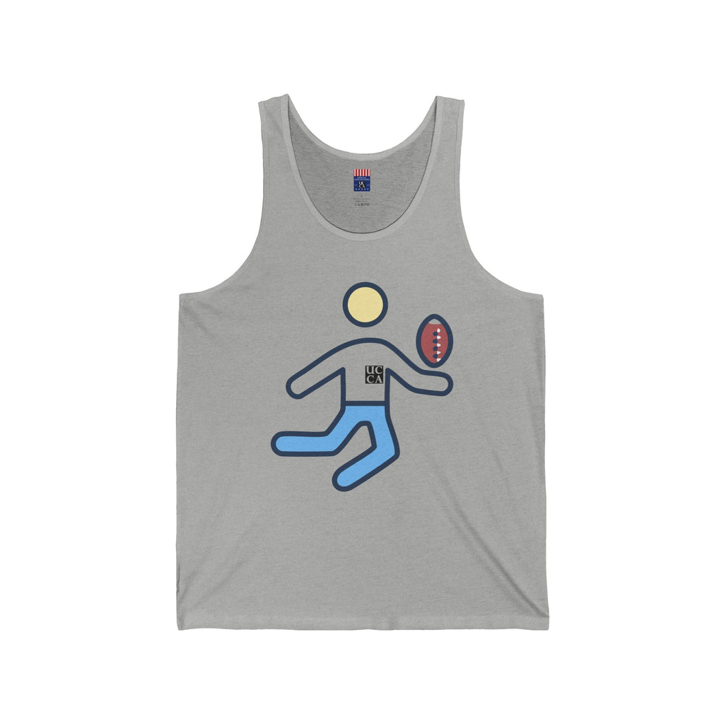 UCCA Playmaker Jersey Tank – Game On, Style Up XS / Athletic Heather Tank Top