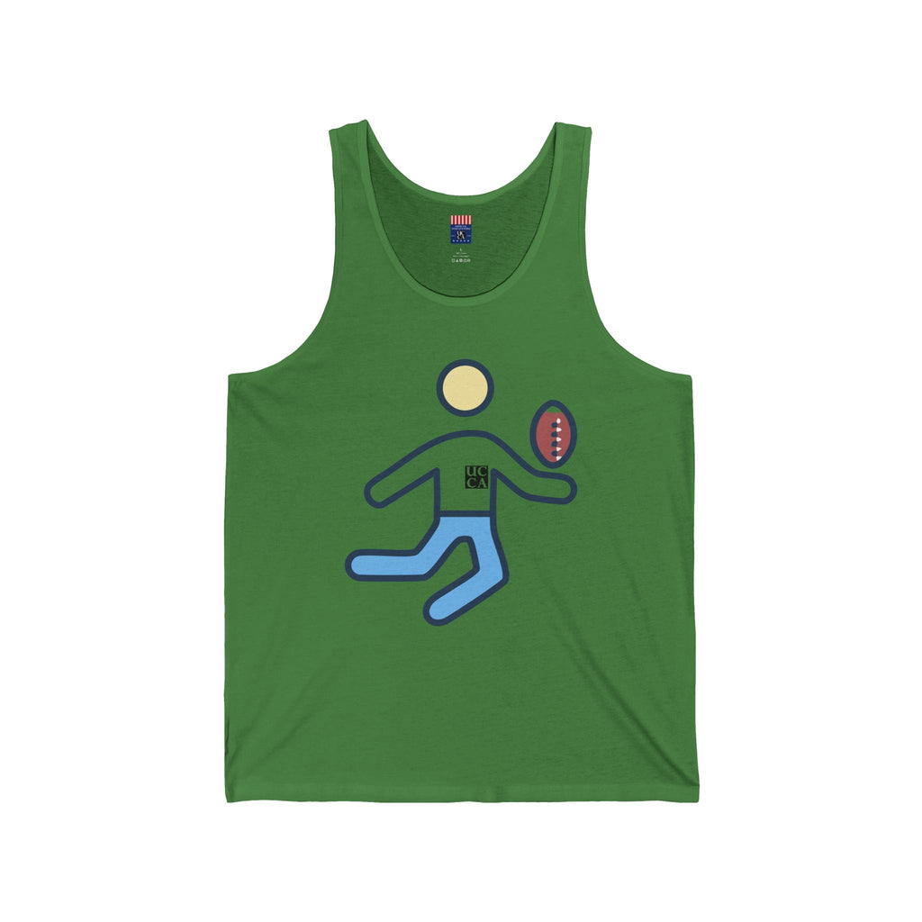 UCCA Playmaker Jersey Tank – Game On, Style Up XS / Leaf Tank Top