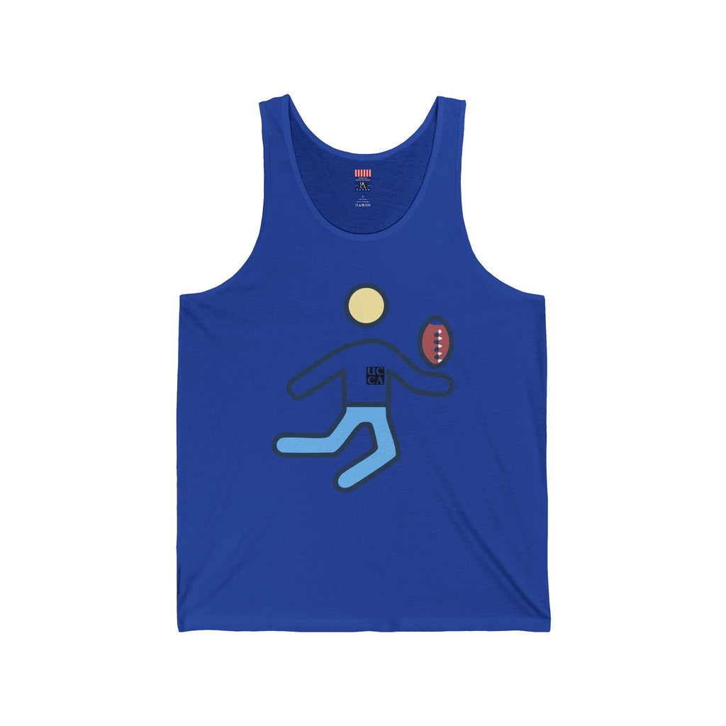 UCCA Playmaker Jersey Tank – Game On, Style Up XS / True Royal Tank Top