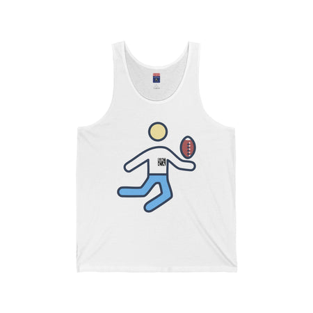 UCCA Playmaker Jersey Tank – Game On, Style Up XS / White Tank Top