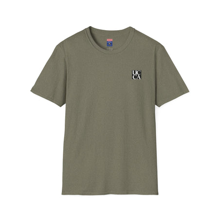 "UCCA Signature Classic" Unisex SoftStyle™ T-Shirt S / Heather Military Green T-Shirt