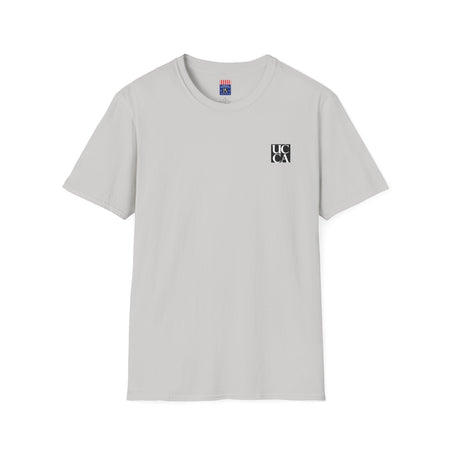 "UCCA Signature Classic" Unisex SoftStyle™ T-Shirt S / Ice Grey T-Shirt