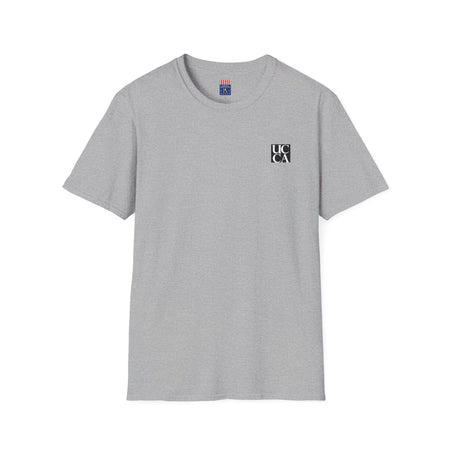 "UCCA Signature Classic" Unisex SoftStyle™ T-Shirt XS / Sport Grey T-Shirt