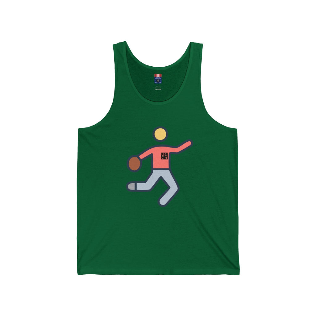 UCCA Soccer Icon Jersey Tank – Kick It in Style XS / Kelly Tank Top