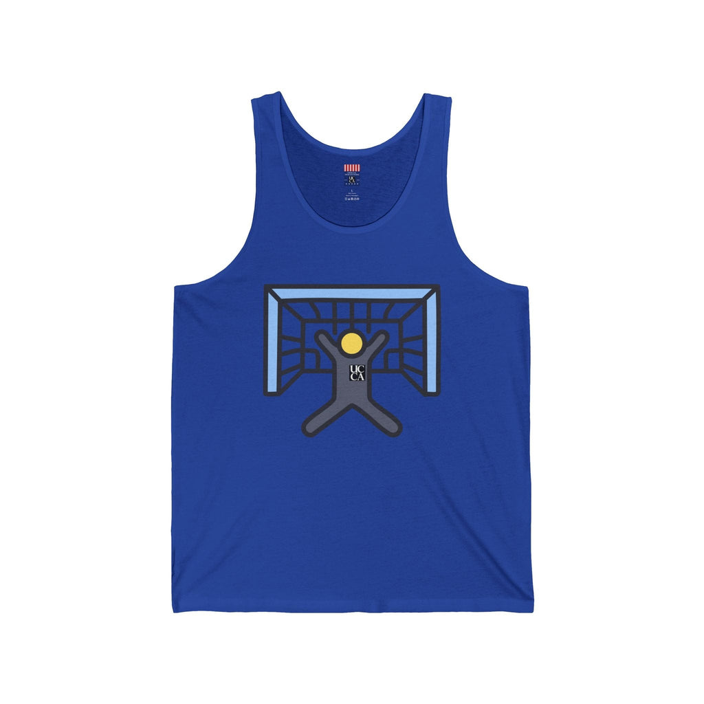 UCCA Soccer Icon Jersey Tank – Kick It in Style XS / True Royal Tank Top