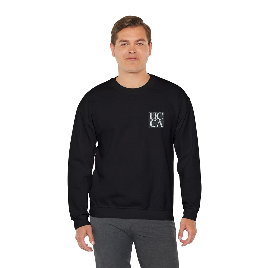 UCCA Unisex Heavy Blend™ Embroidered Crewneck Sweatshirt by Gildan Sweatshirt