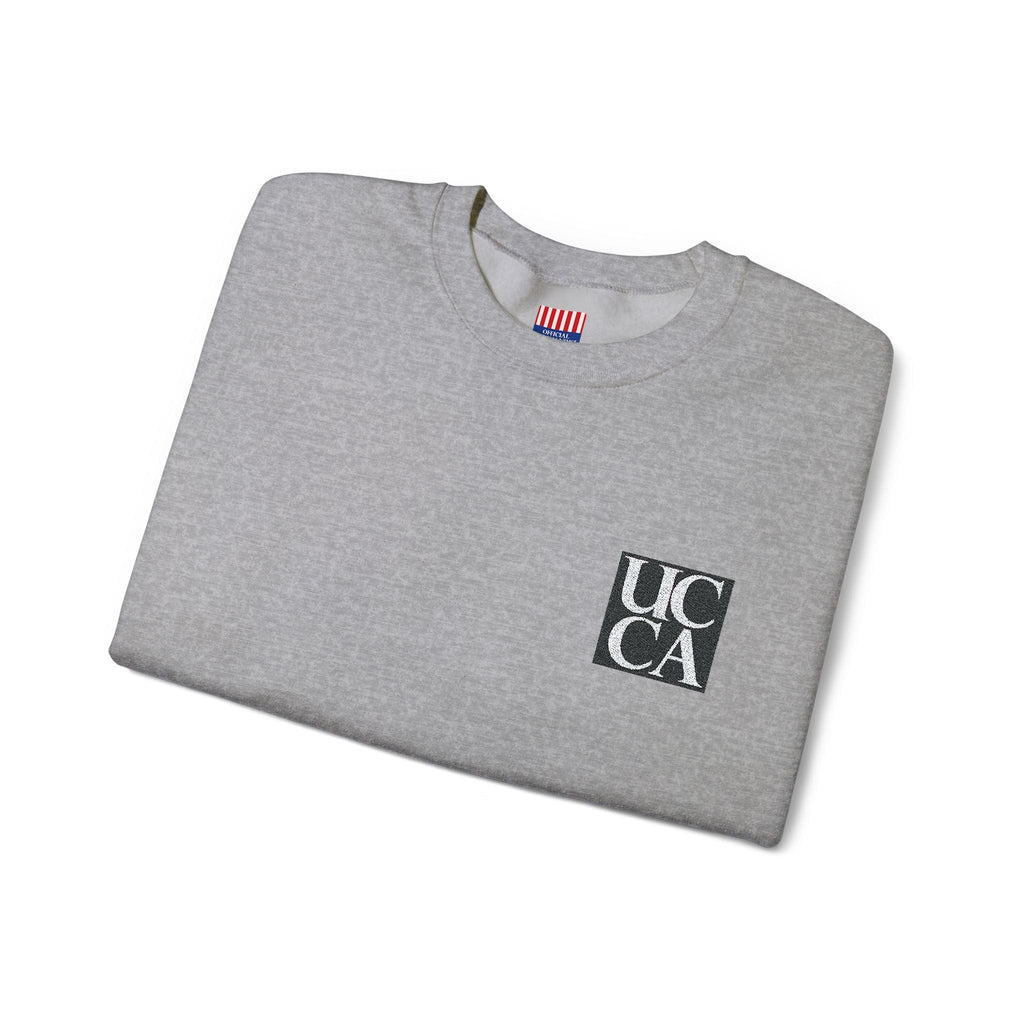 UCCA Unisex Heavy Blend™ Embroidered Crewneck Sweatshirt by Gildan Sweatshirt