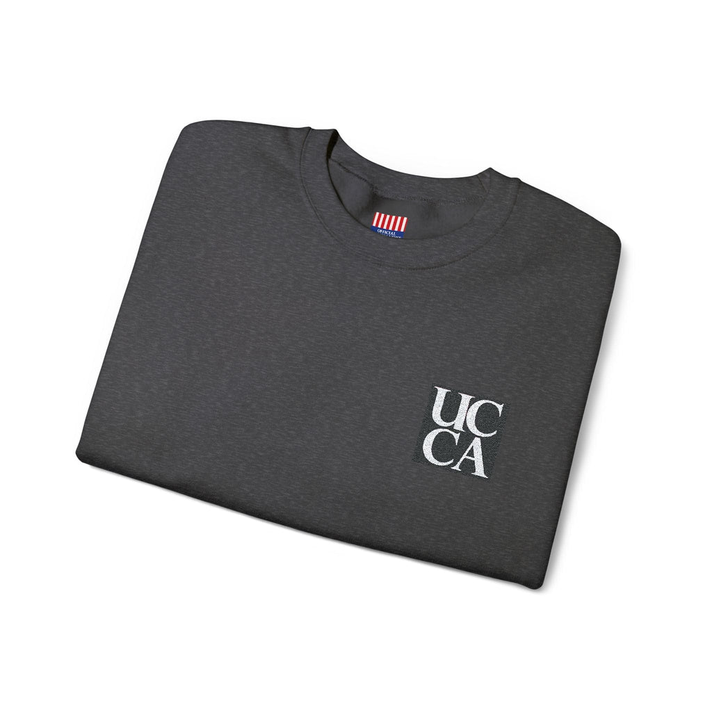 UCCA Unisex Heavy Blend™ Embroidered Crewneck Sweatshirt by Gildan Sweatshirt