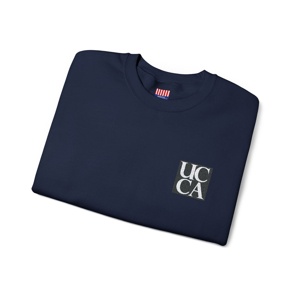 UCCA Unisex Heavy Blend™ Embroidered Crewneck Sweatshirt by Gildan Sweatshirt