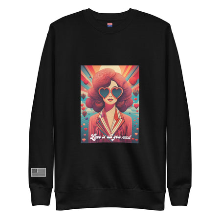 Unisex Premium Sweatshirt Black / S