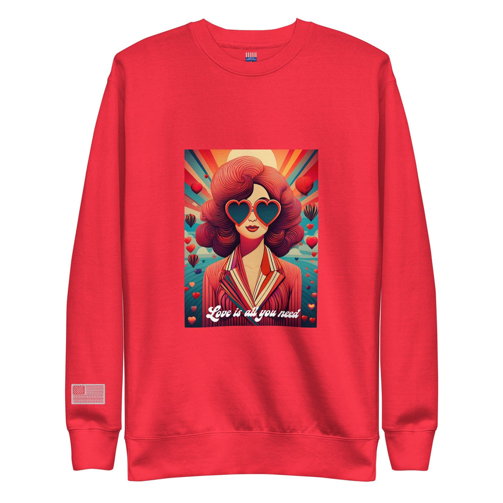 Unisex Premium Sweatshirt Team Red / S