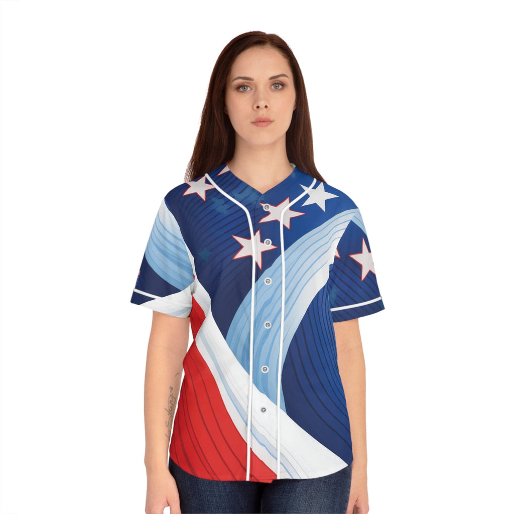 Unleash Your Game-Changer Look -Women's Baseball Jersey XS / White All Over Prints