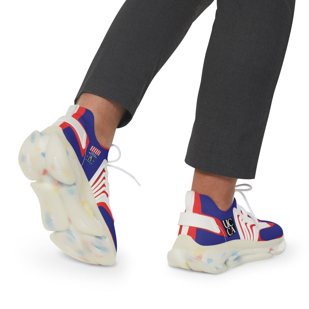 Unleash Your Style and Innovation with UCCA Prototype Athletic Footwear - Red/Blue Shoes