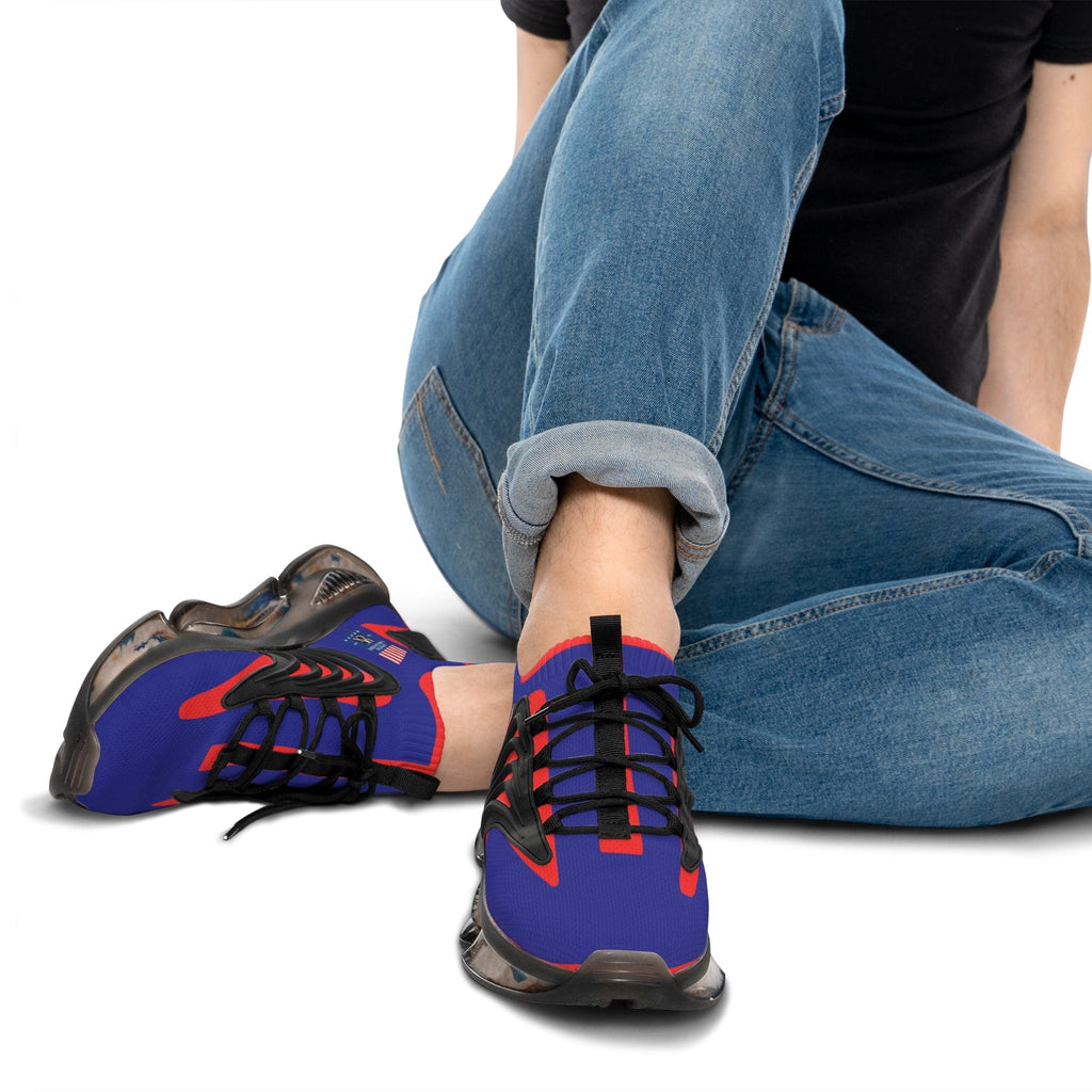 Unleash Your Style and Innovation with UCCA Prototype Athletic Footwear - Red/Blue Shoes