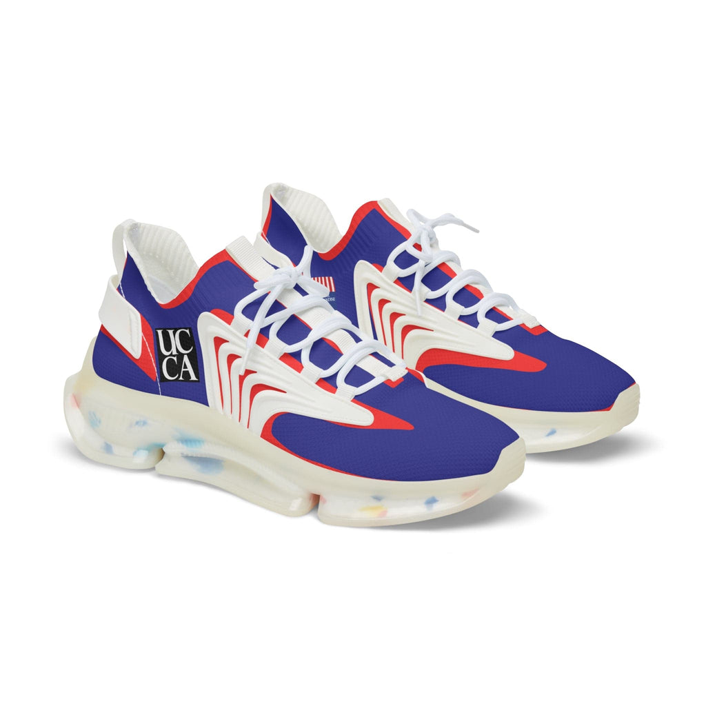 Unleash Your Style and Innovation with UCCA Prototype Athletic Footwear - Red/Blue White sole / US 5 Shoes