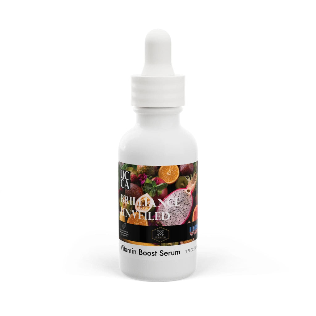 Vitamin Boost Serum, 1oz 1oz / White glass bottle + dropper Accessories