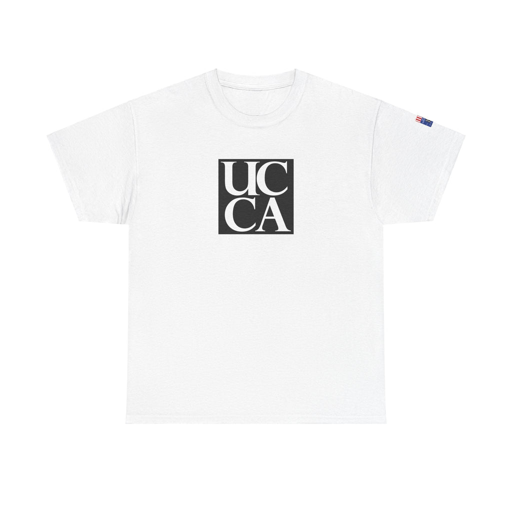 Wear Your UCCA Pride in Style! - Unisex Heavy Cotton Tee - Plain UCCA Logo T-Shirt