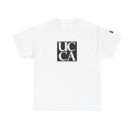 Wear Your UCCA Pride in Style! - Unisex Heavy Cotton Tee - Plain UCCA Logo T-Shirt