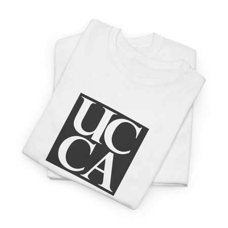 Wear Your UCCA Pride in Style! - Unisex Heavy Cotton Tee - Plain UCCA Logo T-Shirt