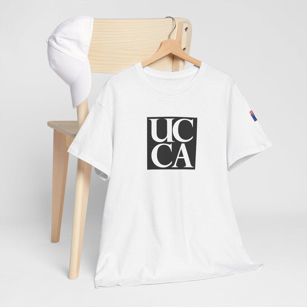 Wear Your UCCA Pride in Style! - Unisex Heavy Cotton Tee - Plain UCCA Logo T-Shirt