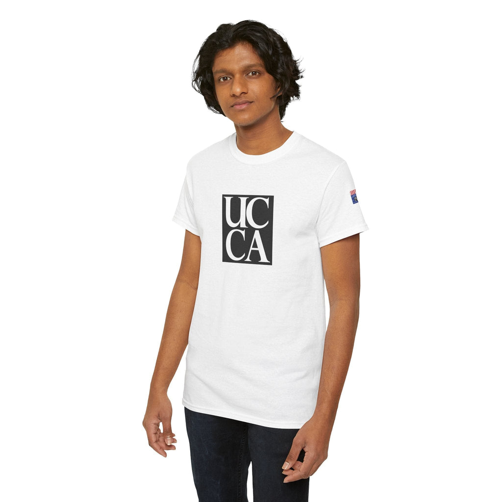 Wear Your UCCA Pride in Style! - Unisex Heavy Cotton Tee - Plain UCCA Logo T-Shirt