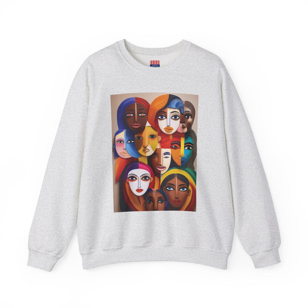 Women's Heavy Blend™ Sweatshirt: Celebrate Diversity with Style Ash / S Sweatshirt