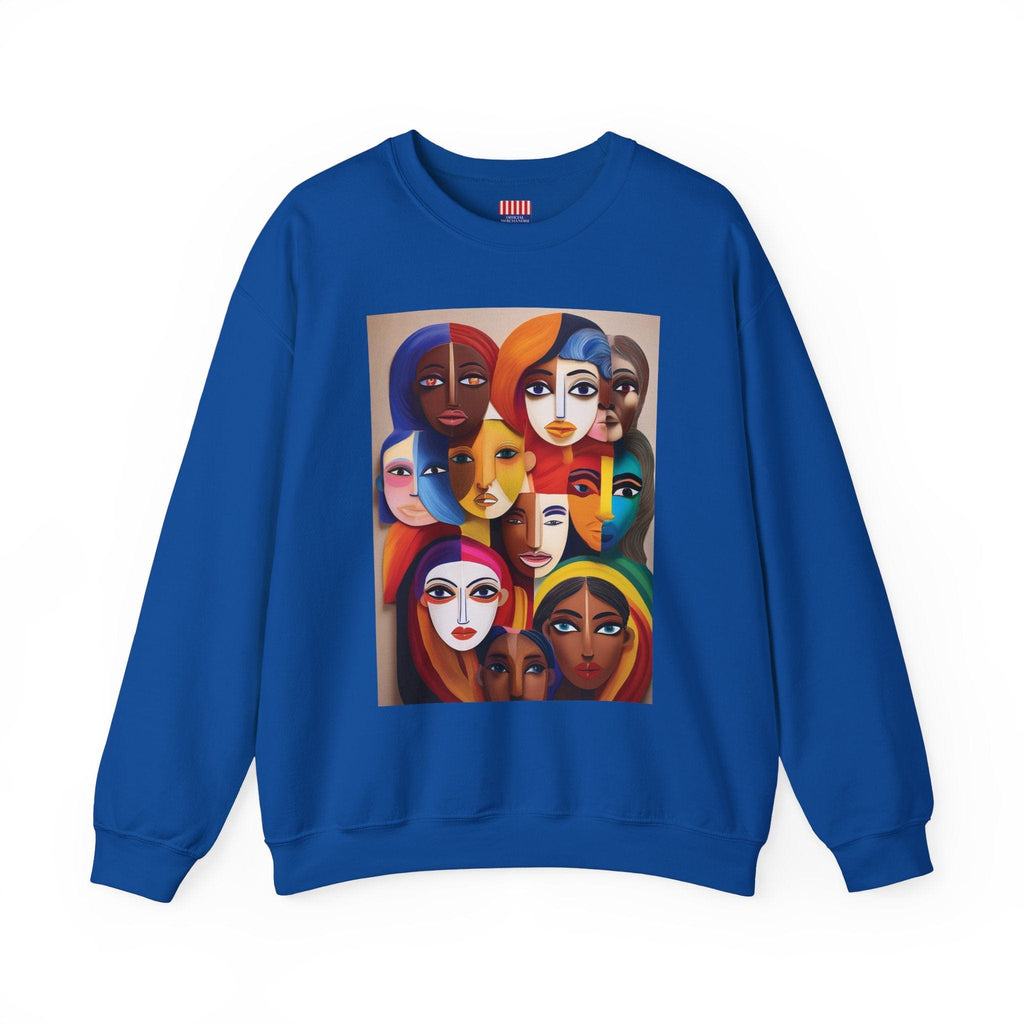 Women's Heavy Blend™ Sweatshirt: Celebrate Diversity with Style Royal / S Sweatshirt