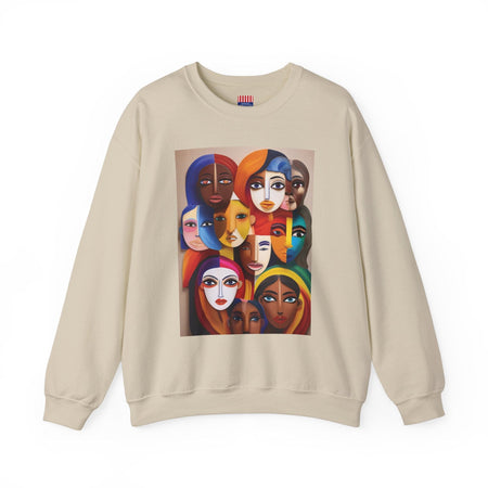 Women's Heavy Blend™ Sweatshirt: Celebrate Diversity with Style Sand / S Sweatshirt