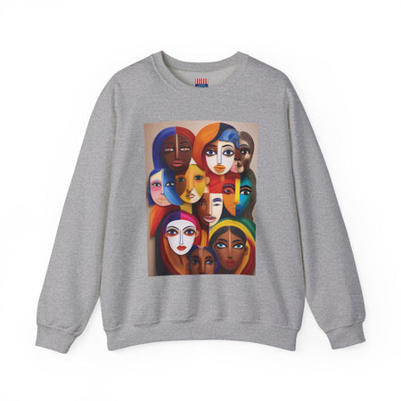 Women's Heavy Blend™ Sweatshirt: Celebrate Diversity with Style Sport Grey / S Sweatshirt