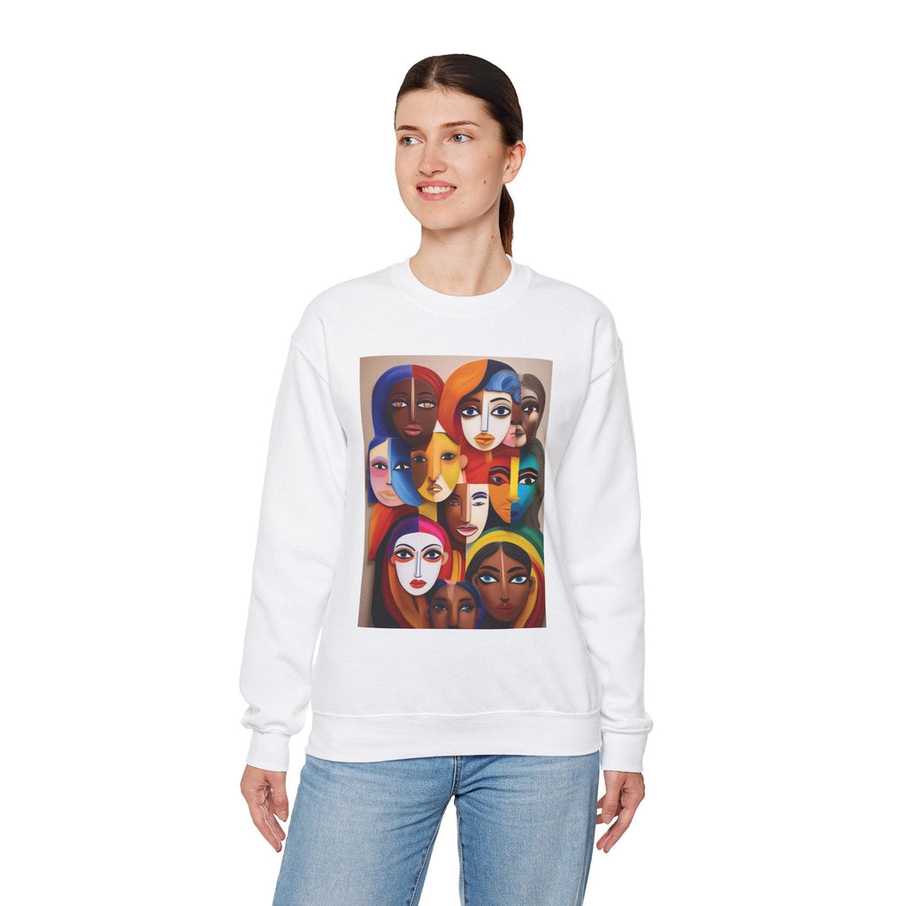 Women's Heavy Blend™ Sweatshirt: Celebrate Diversity with Style Sweatshirt